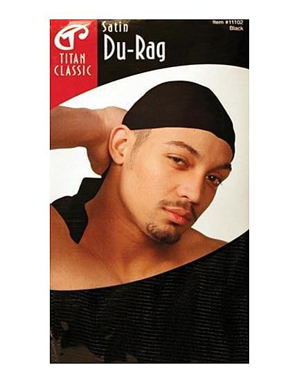 Titan Satin Du-rag Blk