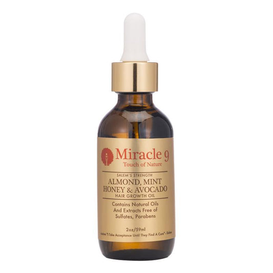 Miracle 9 Honey & Avocado Hair Growth Oil 8oz